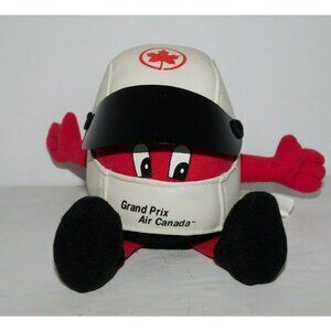 Grand Prix Air Canada Formula 1 Racing Plush Helmet Collectible Toy stuffed